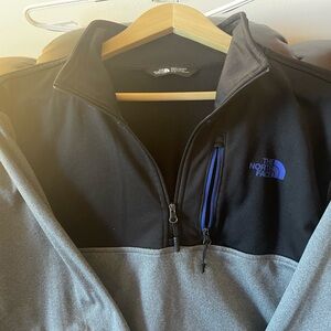 The North Face Men's Black and Gray Performance Jacket